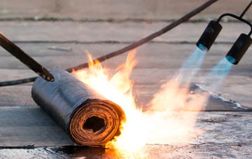 Coldeaton asphalt flat roofing repairs